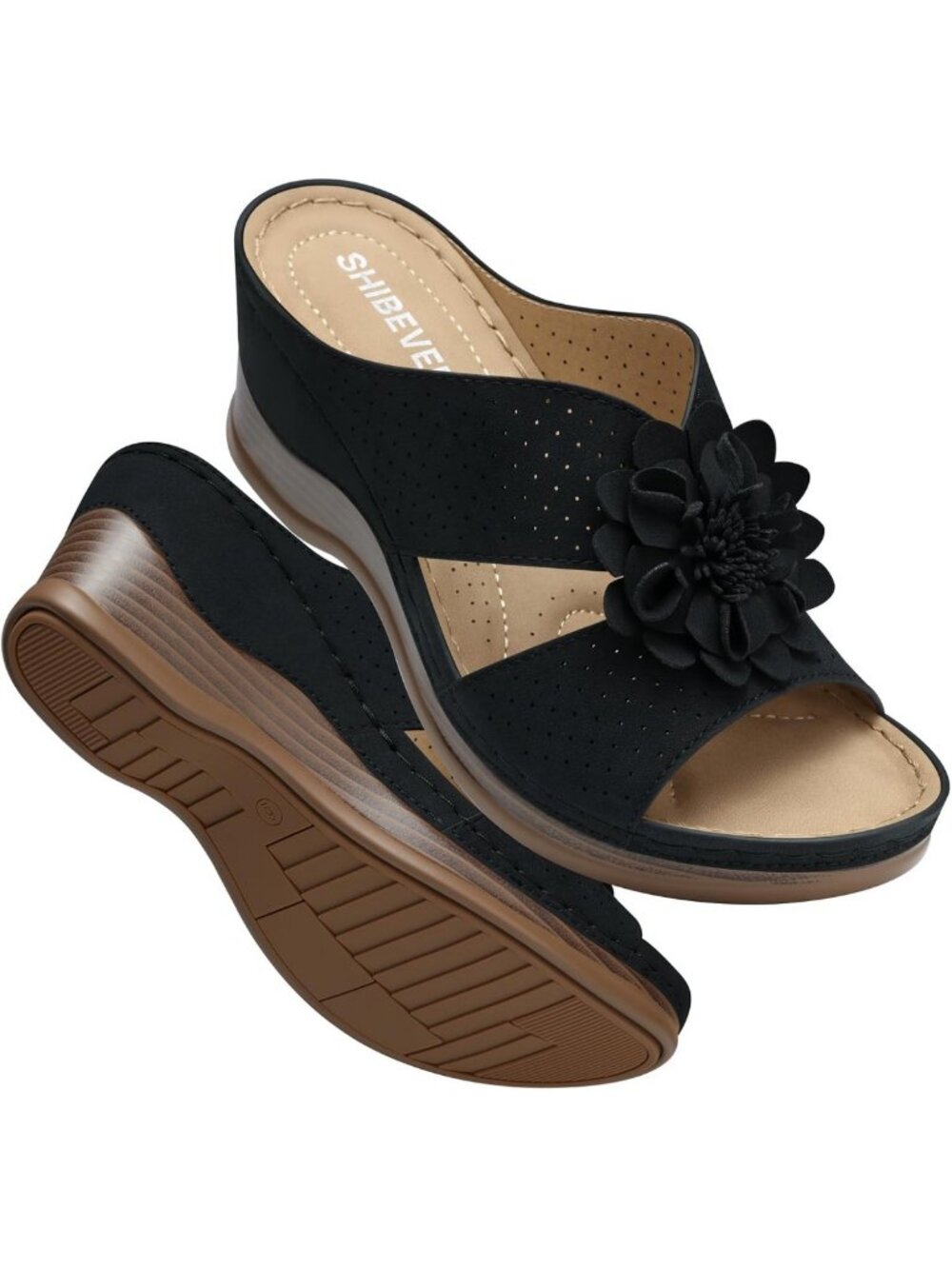 Comfortable Women's Wedge Sandals with Arch Support | Dressy Summer Footwear